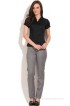 Allen Solly Formal Short Sleeve Solid Women's Top Allen Solly Formal Short Sleeve Solid Women's Top